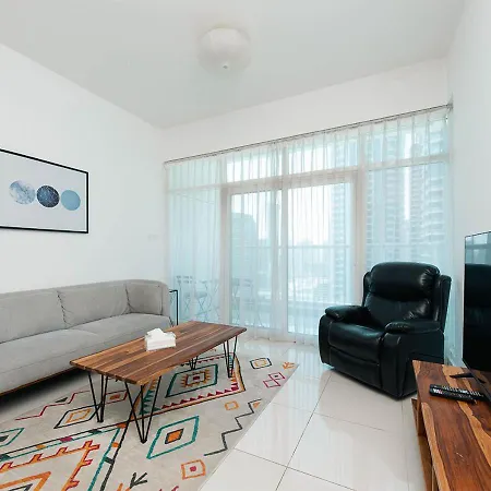Stylish Space With Balcony Facing The Marina! Dubai Exterior photo