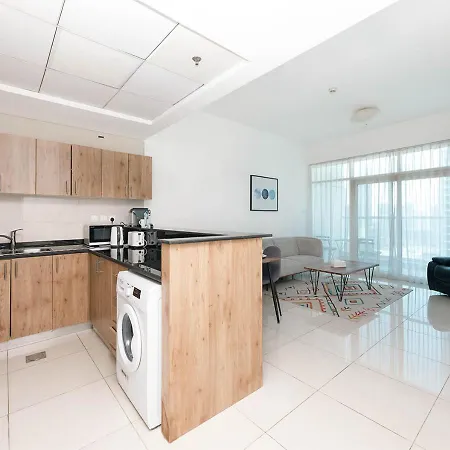 Stylish Space With Balcony Facing The Marina! Dubai Exterior photo